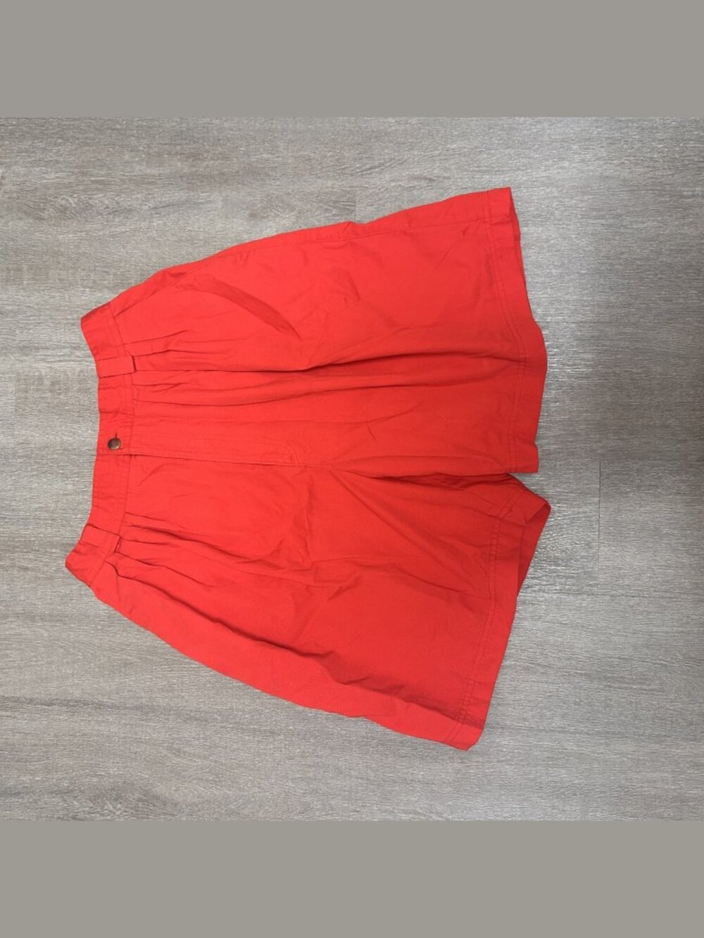 Vintage Hastings & Smith Red High Waisted Shorts Tagged 14 Fits Like 26